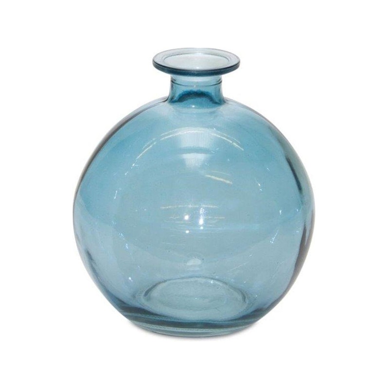 Glass Bubble Vase (Set of 2)