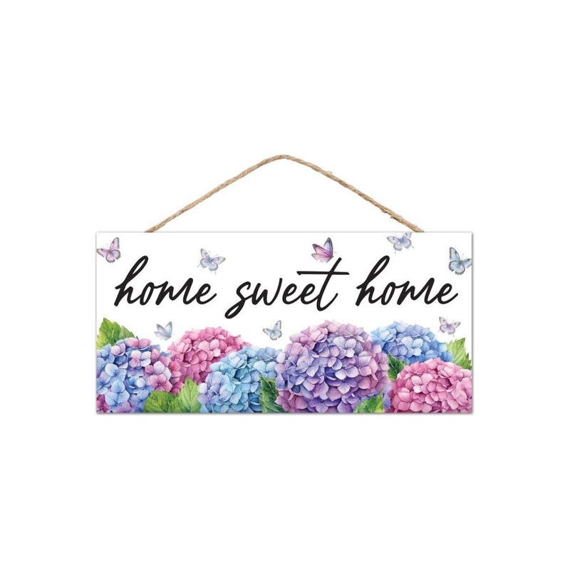 12″ Wooden Sign: Home Sweet Home Magnolia