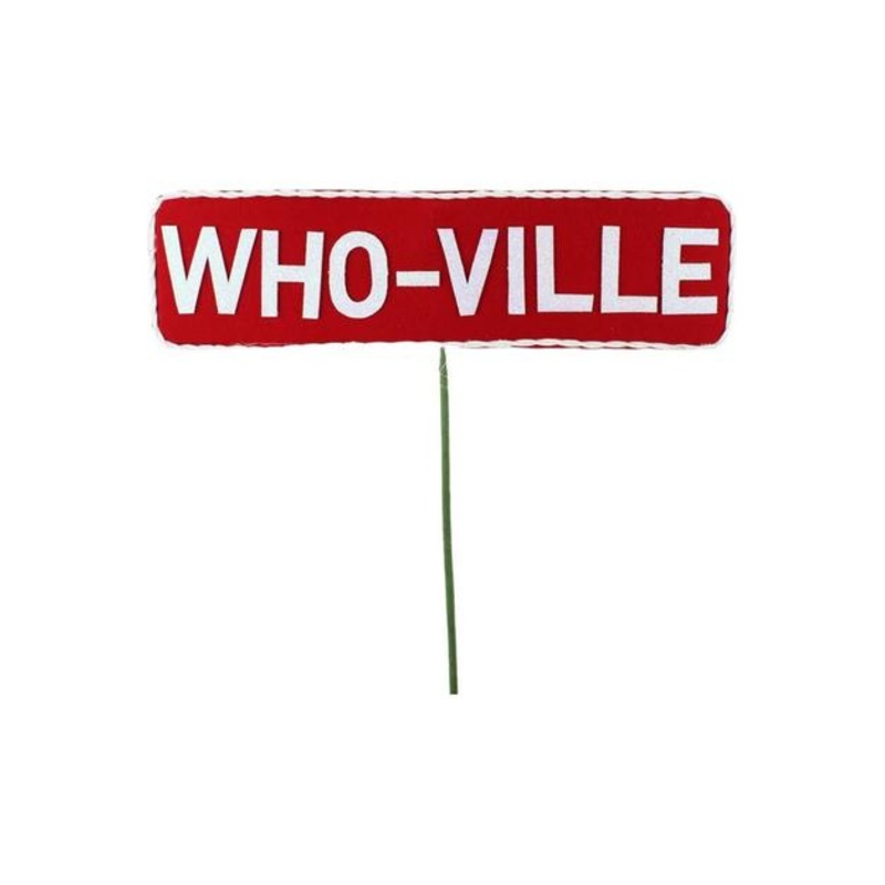 21″ Who-Ville Felt Sign