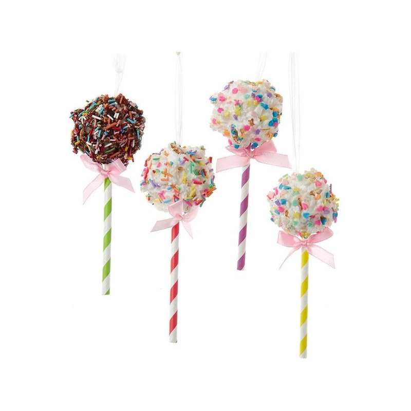 5.7″ Popcorn Lollipop Ornaments