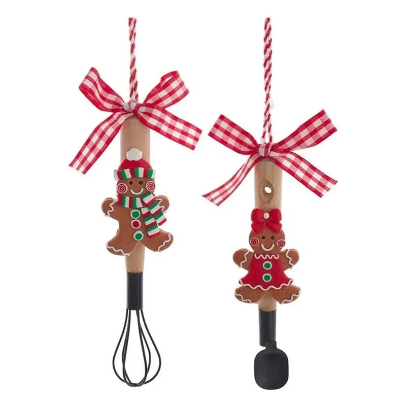 Gingerbread Kitchen Utensil Ornaments