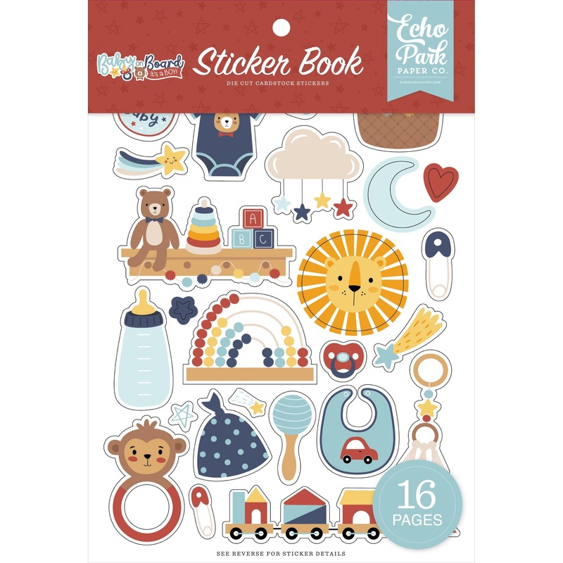 Echo Park – Baby On Board It’s a Boy – Sticker Book