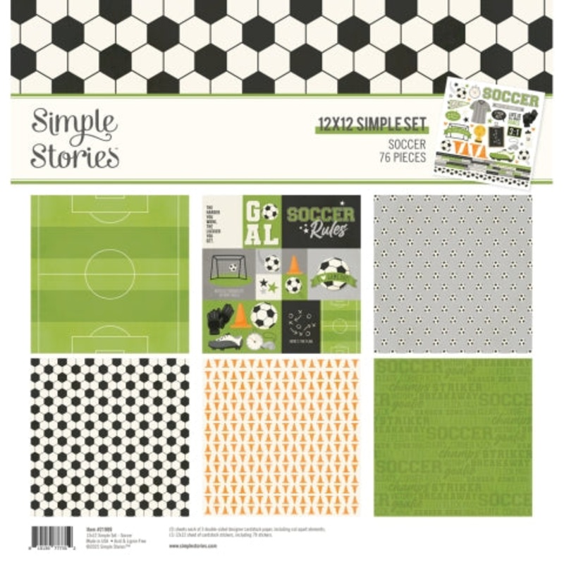 Simple Stories – Soccer – 12×12 Collection Kit