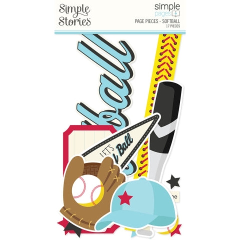 Simple Stories – Softball – Simple Pages Page Pieces