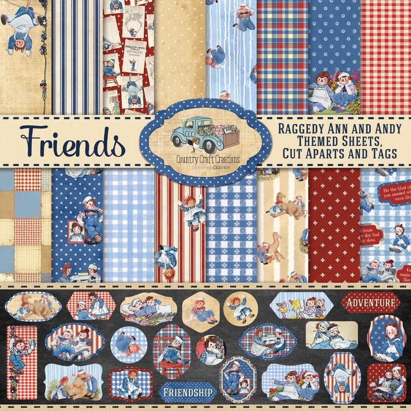 – Friends – 8×8 – Cotton Bristol