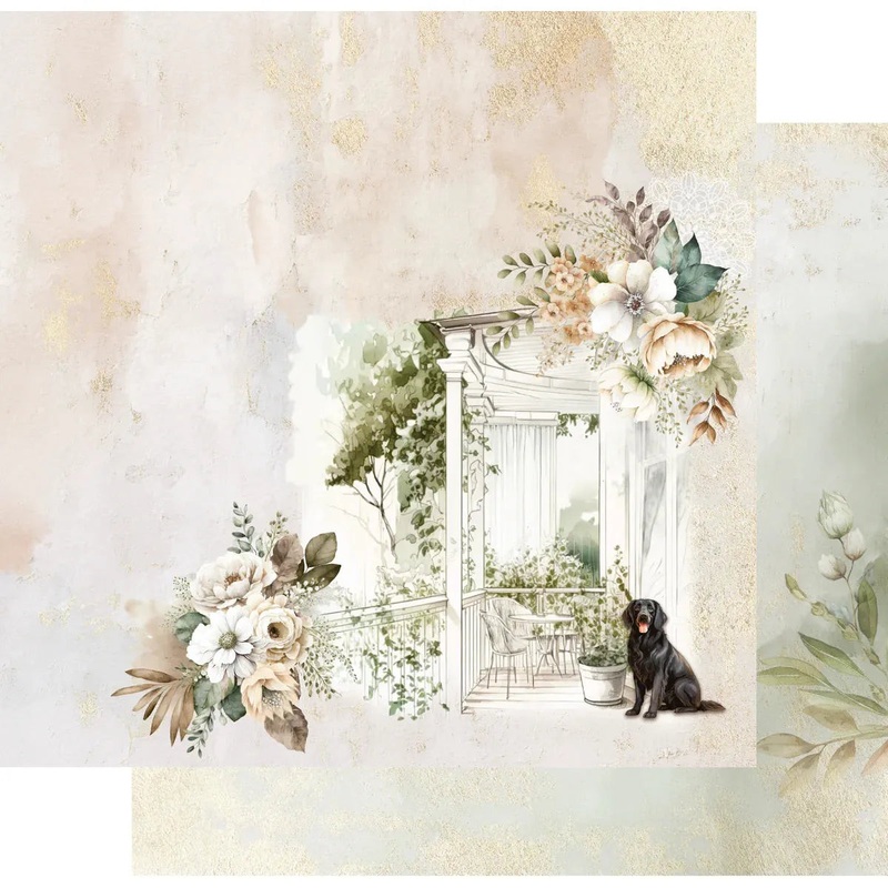 Uniquely Creative – Willow & Grace – 12 x 12 Single Sheet – Luna Paper