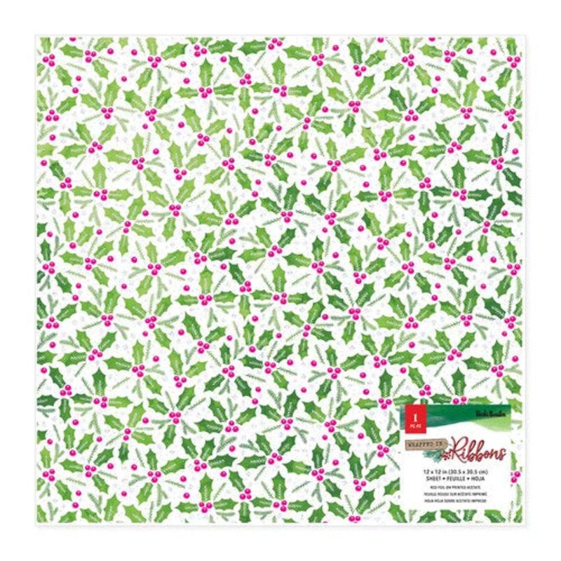 Vicki Boutin – Wrapped In Ribbons Collection – Acetate with Red Foil