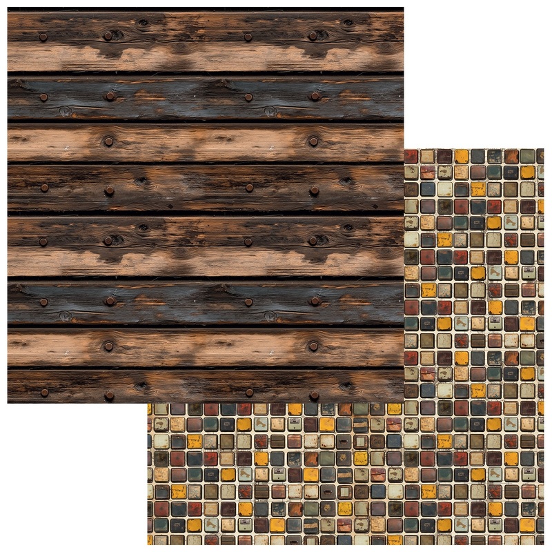 49 & Market – Rust And Revs 2.0 – 12×12 Solid Double-Sided Paper – Fearless