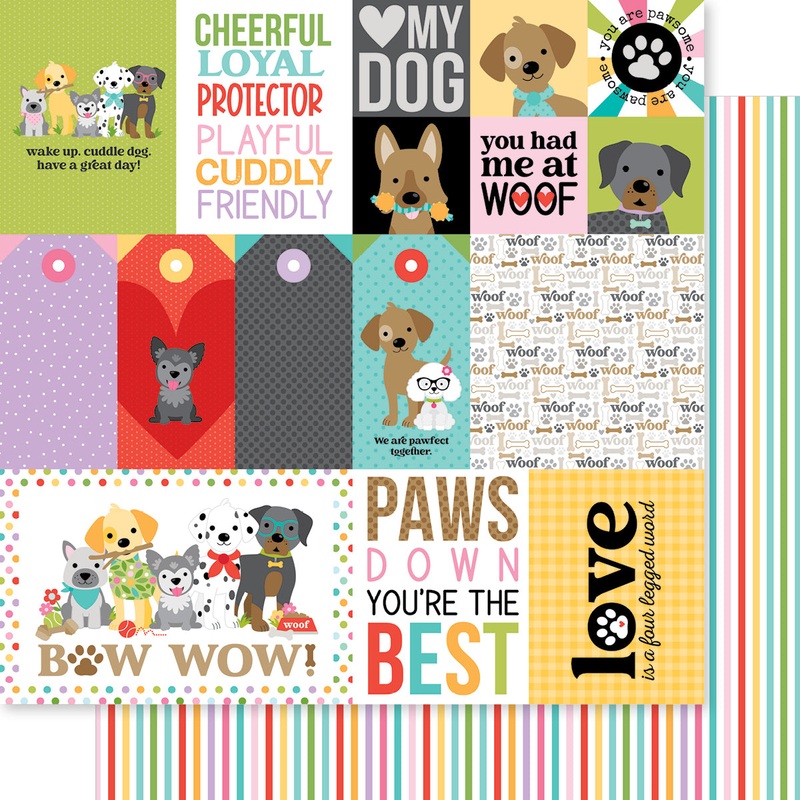 Bella Blvd – Bow Wow – 12×12 Single Sheets – Daily Details