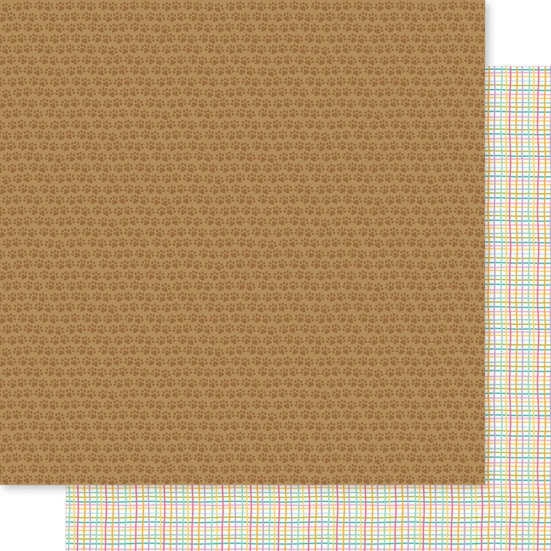 Bella Blvd – Bow Wow – 12×12 Single Sheets – Pawsitive Vibes