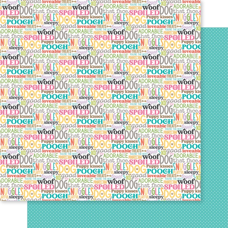 Bella Blvd – Bow Wow – 12×12 Single Sheets – So Much Energy