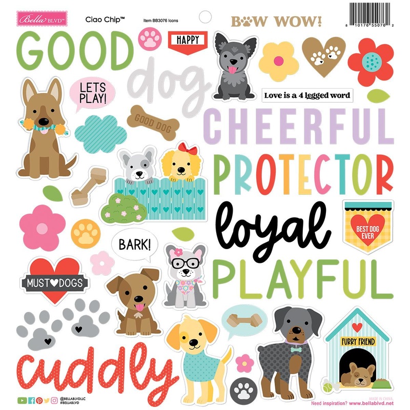 Bella Blvd – Bow Wow – Ciao Chipboard Icons