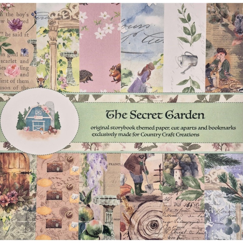 – Secret Garden -12×12 – Cotton Bristol
