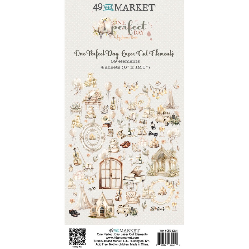 49 & Market – One Perfect Day – Laser Cut Element Set