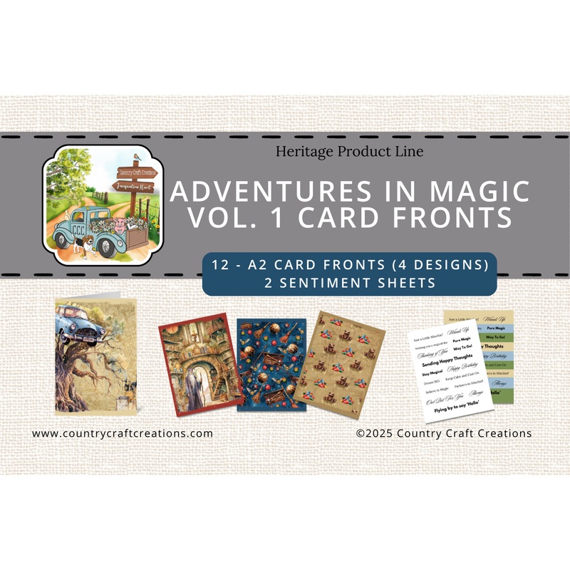 – Card Fronts – Adventures in Magic Volume 1