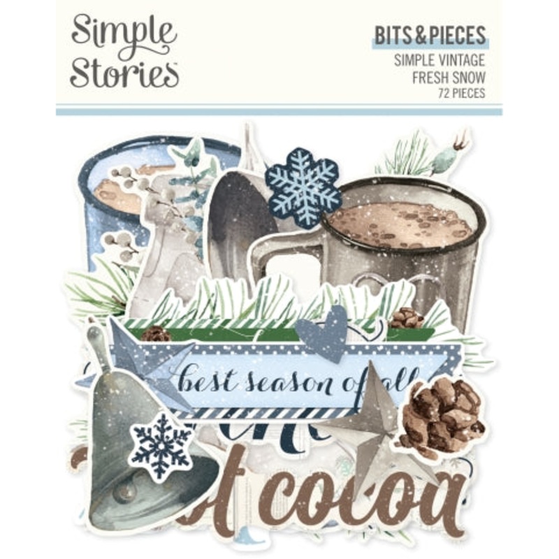 Simple Stories – Simple Vintage Fresh Snow – Bits & Pieces
