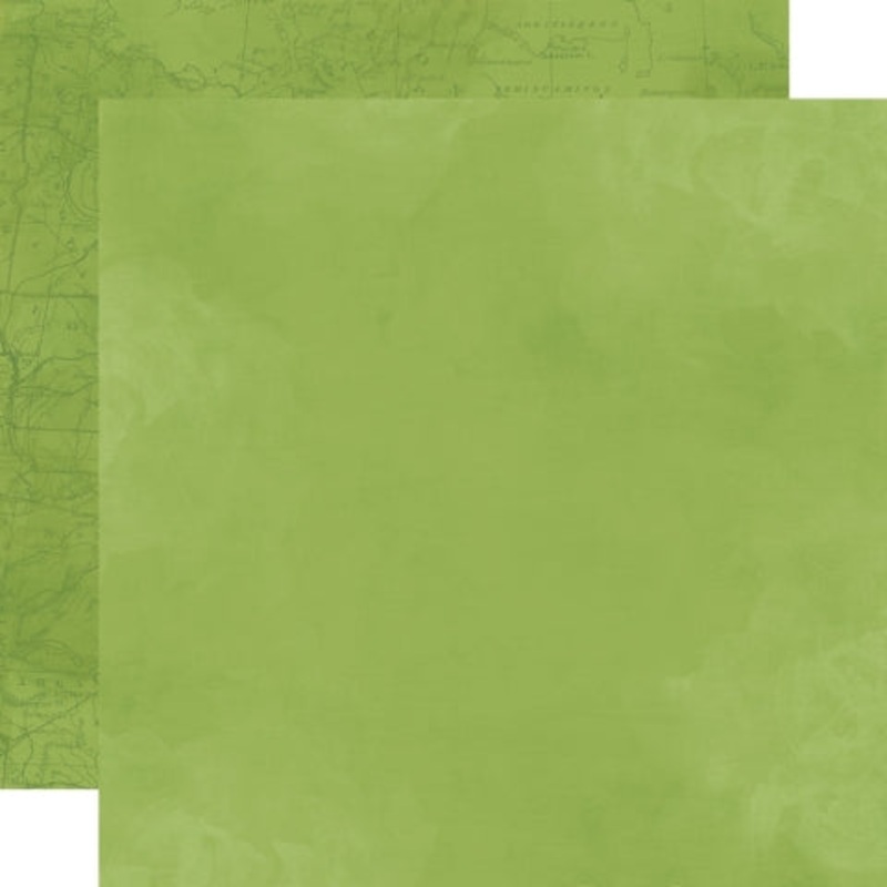 Simple Stories – Simple Vintage Woodlands – 12×12 Single Sheet – Fern