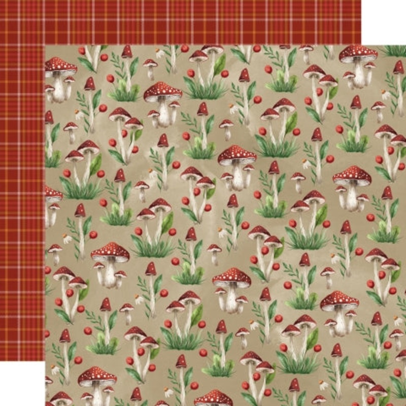 Simple Stories – Simple Vintage Woodlands – 12×12 Single Sheet – Time To Unplug