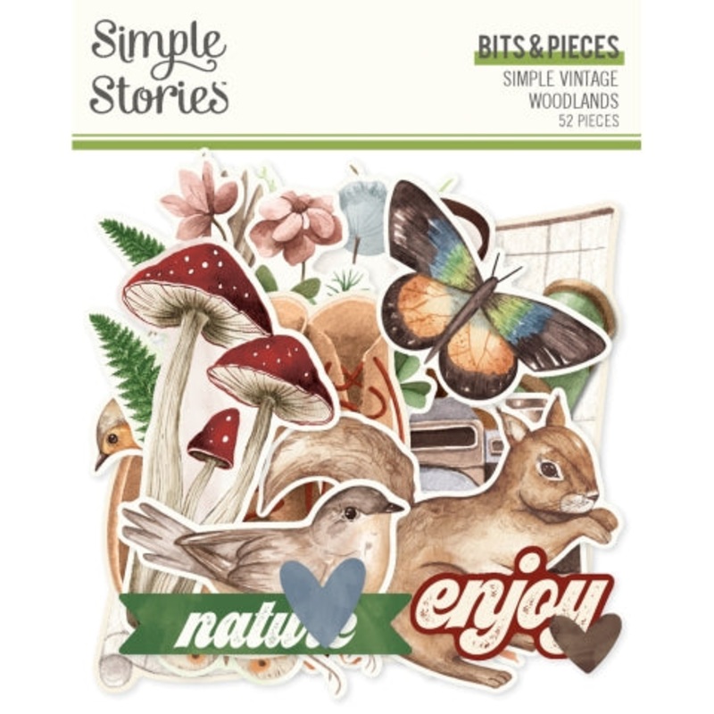 Simple Stories – Simple Vintage Woodlands – Bits & Pieces