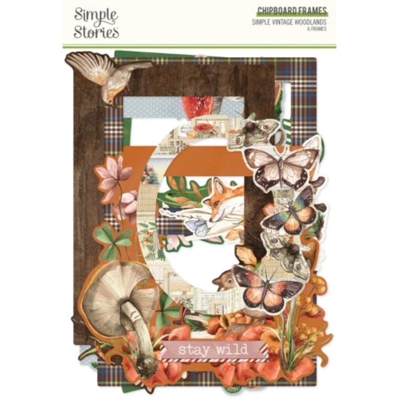 Simple Stories – Simple Vintage Woodlands – Chipboard Frames