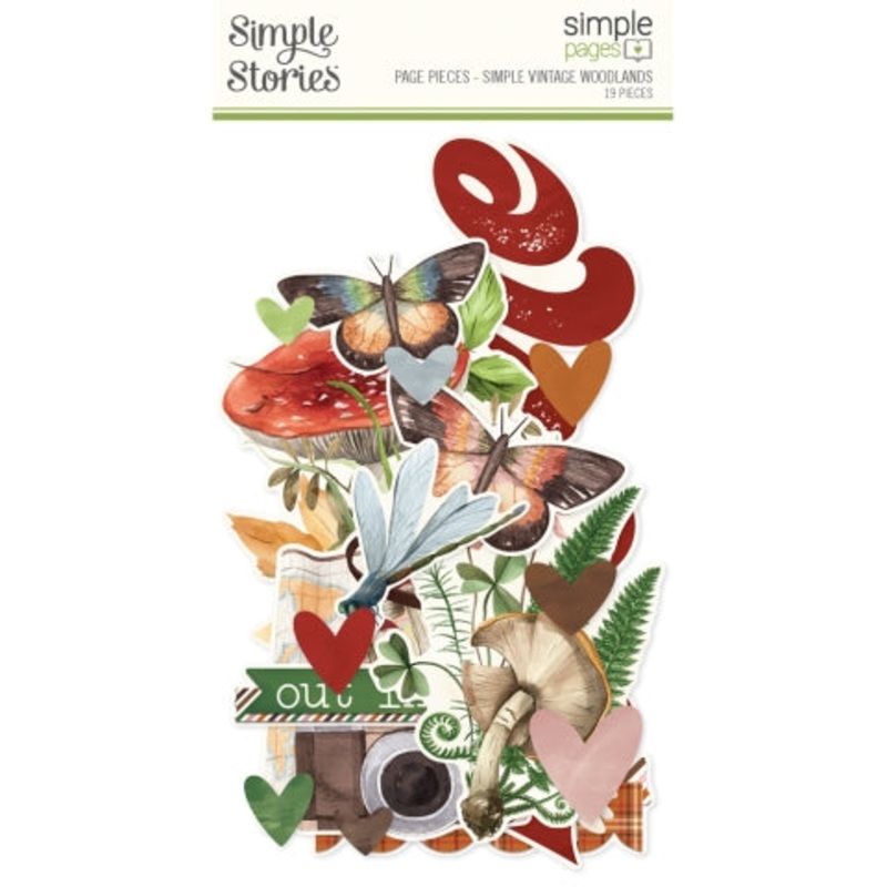 Simple Stories – Simple Vintage Woodlands – Simple Pages Page Pieces