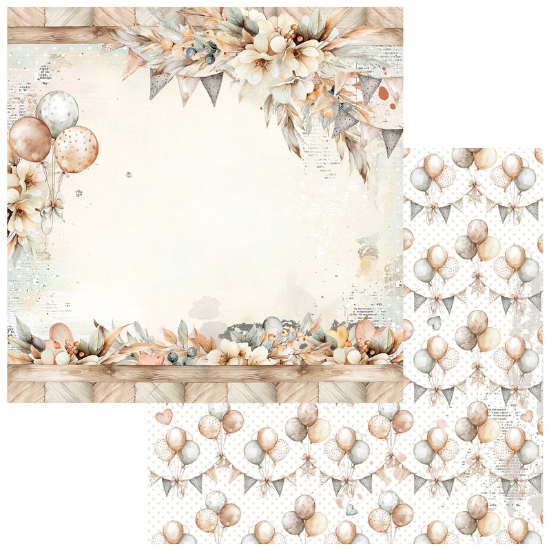 49 & Market – Little Celebrations – Double-Sided Cardstock 12×12 – Uplifting Moments
