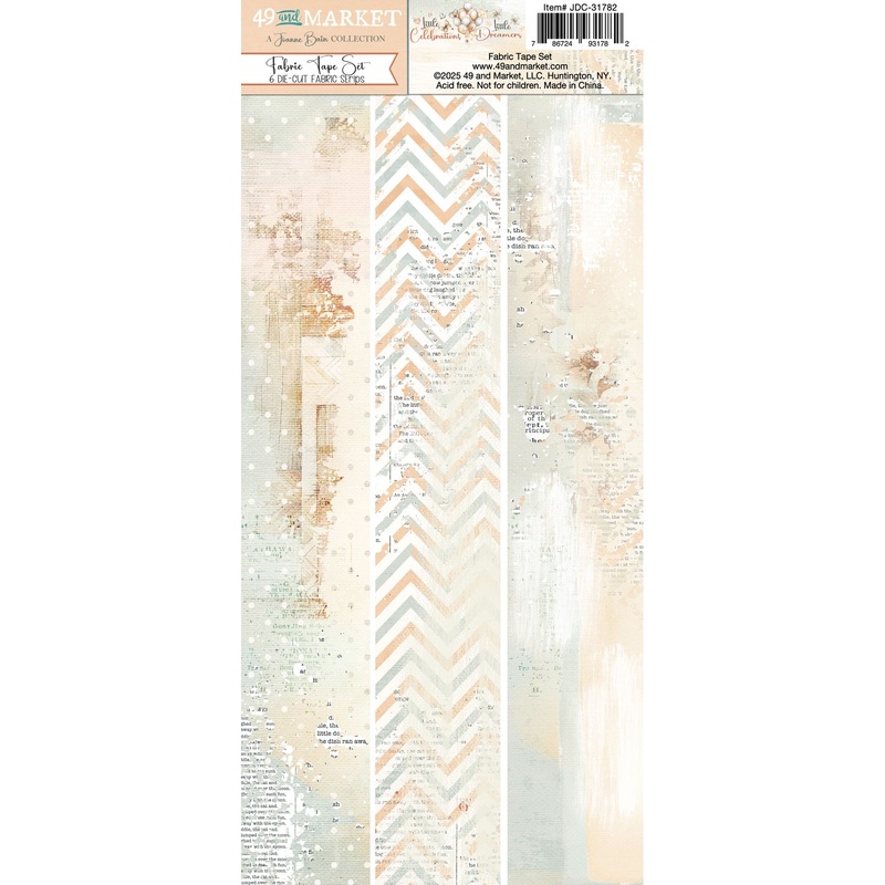 49 & Market – Little Dreamer / Little Celebrations –  Fabric Tape Sheet Set