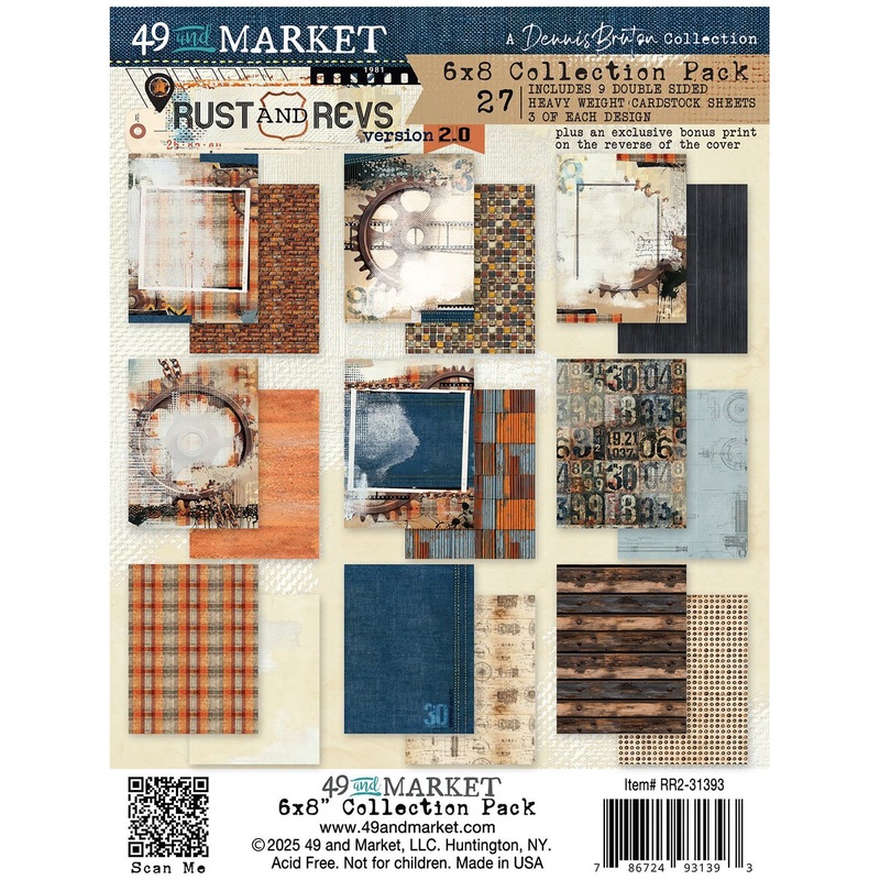 49 & Market – Rust And Revs 2.0 – 6×8 Collection Pack