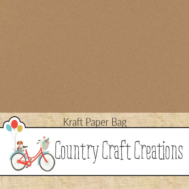 Artisan Cardstock – 80LB – Kraft Paper Bag – 12×12 Single Sheet