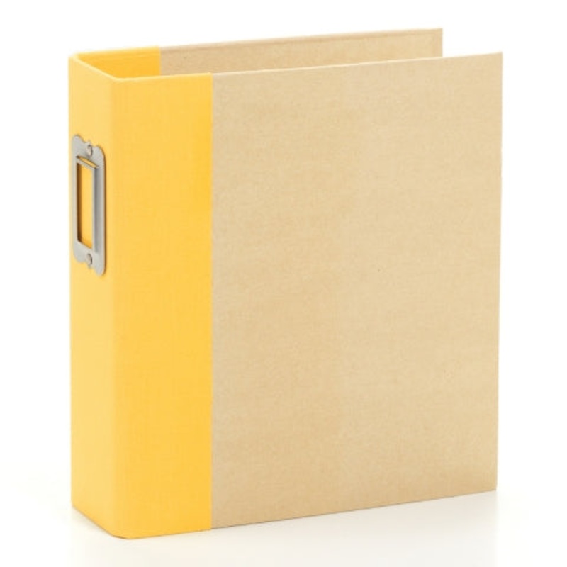 Simple Stories – SN@P! 6×8 Binder – Yellow