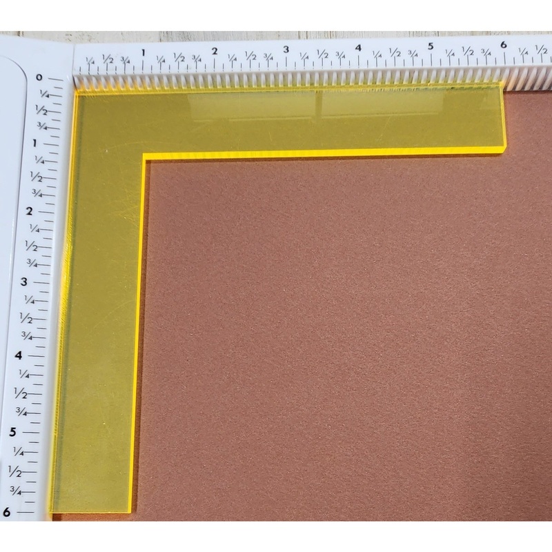 – Tools – Spacers – L Shaped 1 x 1 (Yellow)