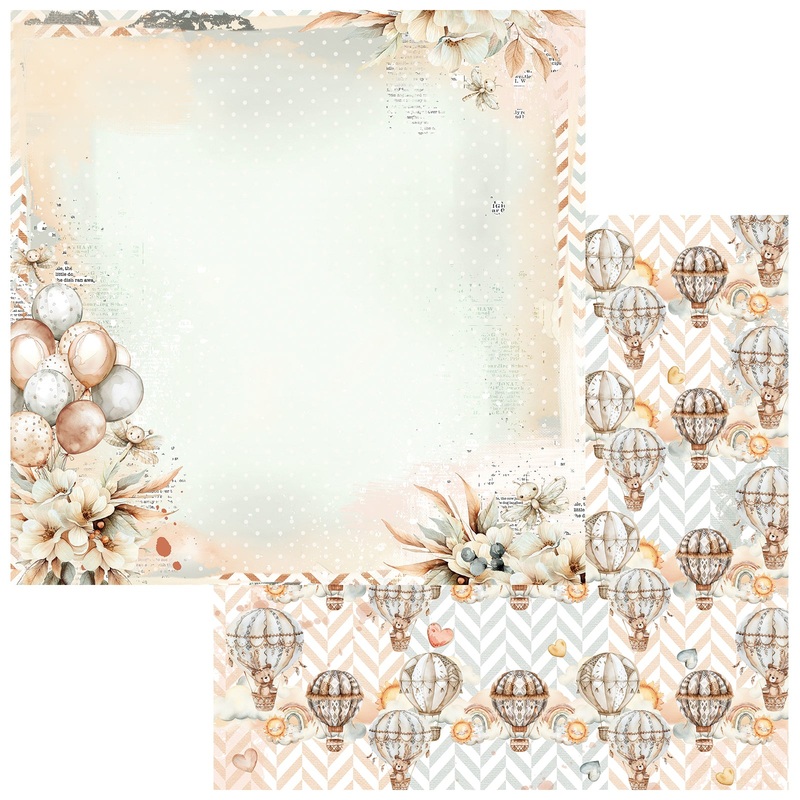 49 & Market – Little Dreamer – Double-Sided Cardstock 12×12 –  Cloud Nine