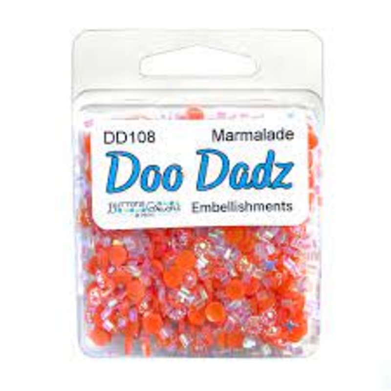 Buttons Galore & More – Shaker Embellishments – Doo Dadz – Marmalade / DD108