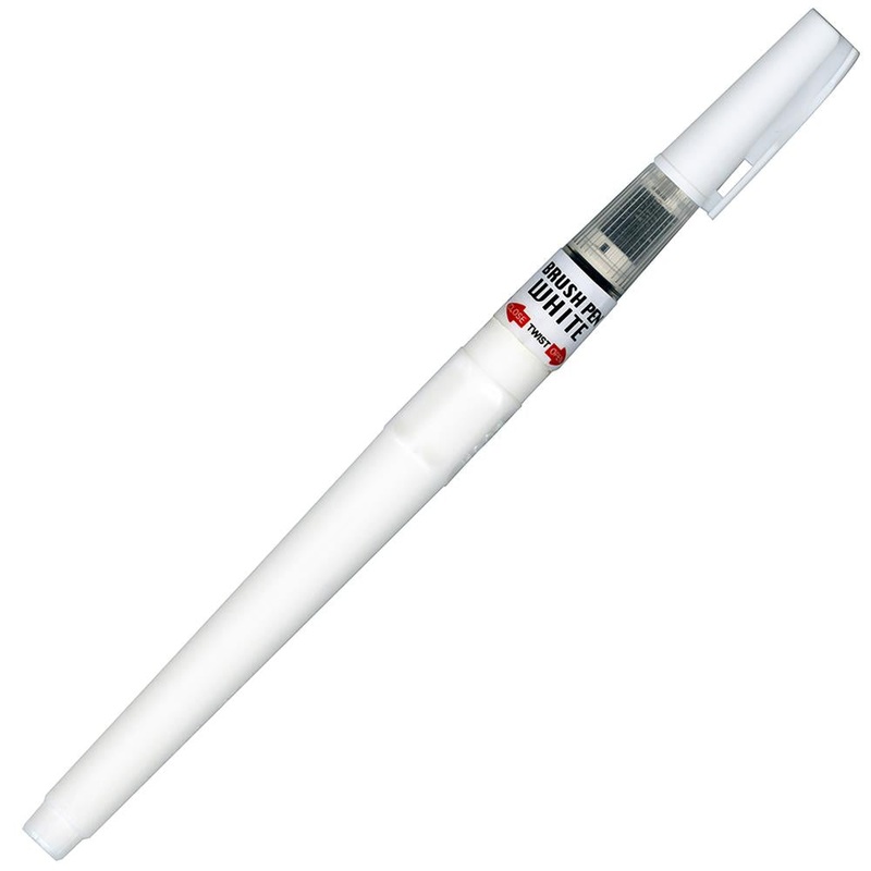 ZIG – Cartoonist Brush Pen – White