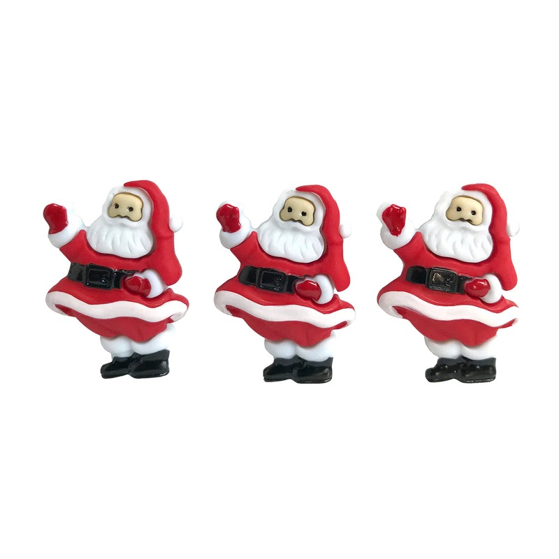 Buttons Galore & More – Buttons – Jolly Saint Nick / 4823
