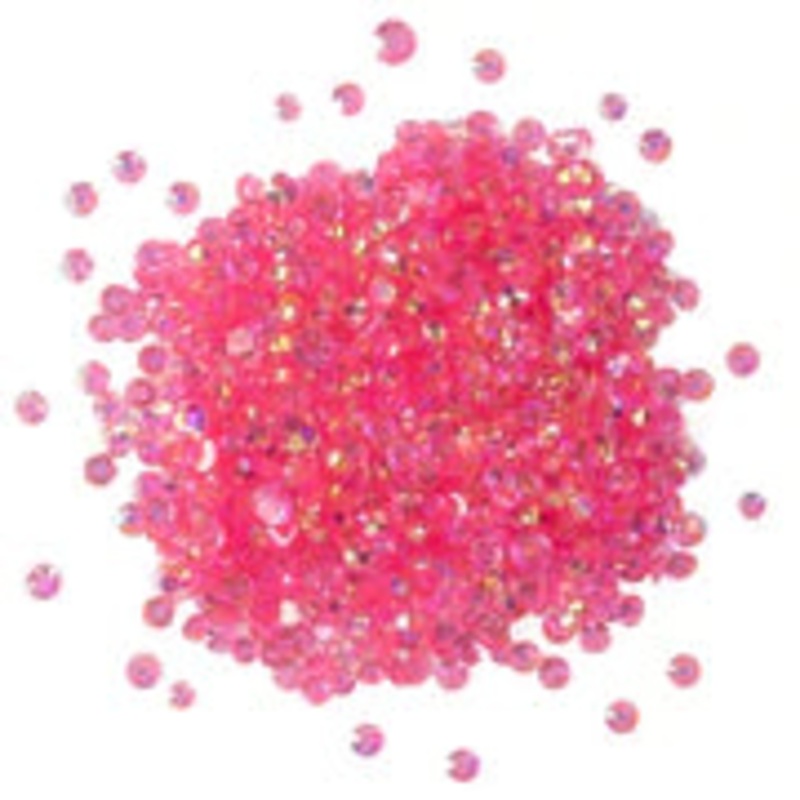 Buttons Galore & More – Shaker Embellishments – Crystalz Rhinestone Embellishments – Strawberry / CRZ102