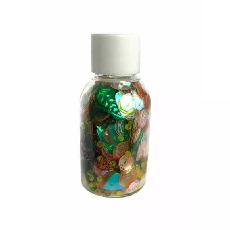 Buttons Galore & More – Shaker Embellishments – Sequin & Bead Mix – Falling Leaves/LL626
