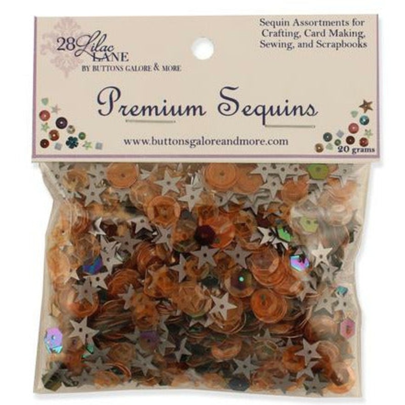 Buttons Galore & More – Shaker Embellishments – Sequin in Cello Bags – Witches Brew / PS516