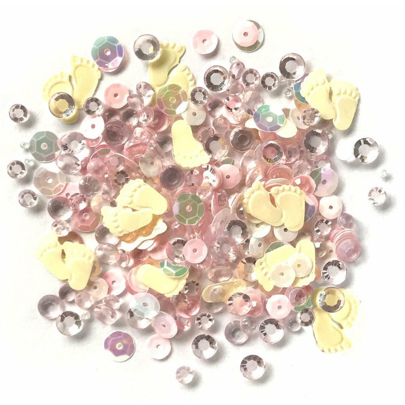 Buttons Galore & More – Shaker Embellishments – Sparkletz – Daddy’s Little Girl / SPK143