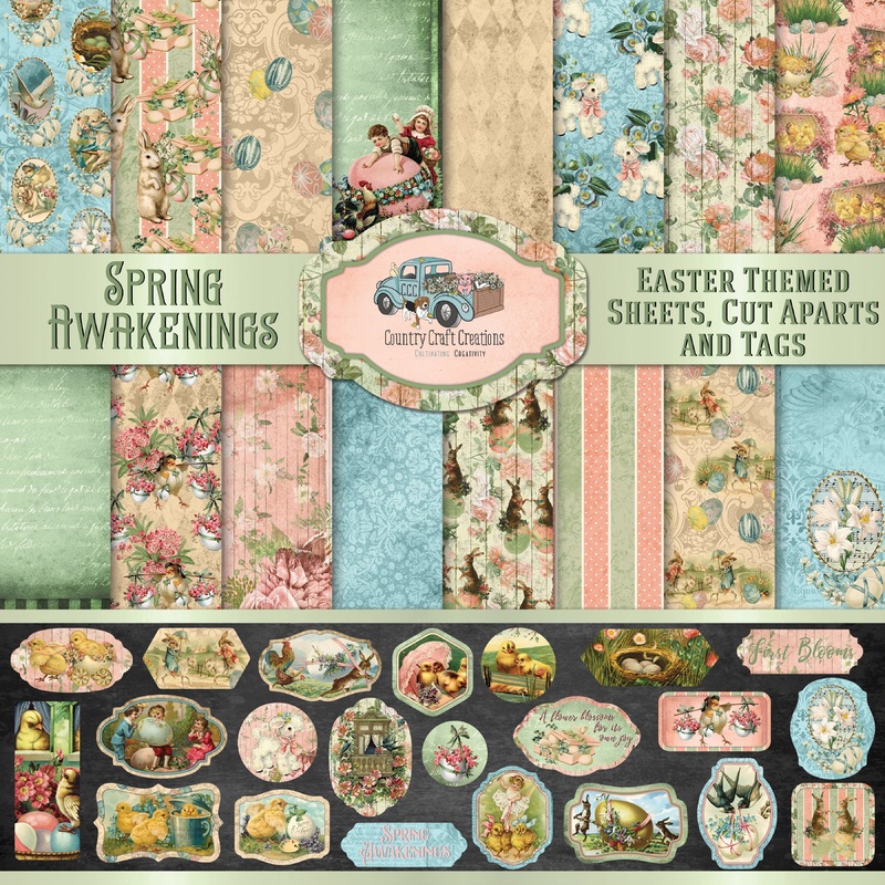– Spring Awakenings – 8×8 – Cotton Bristol