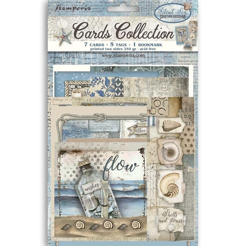 Stamperia – Silent Sea – Cards Collections / SBCARD29