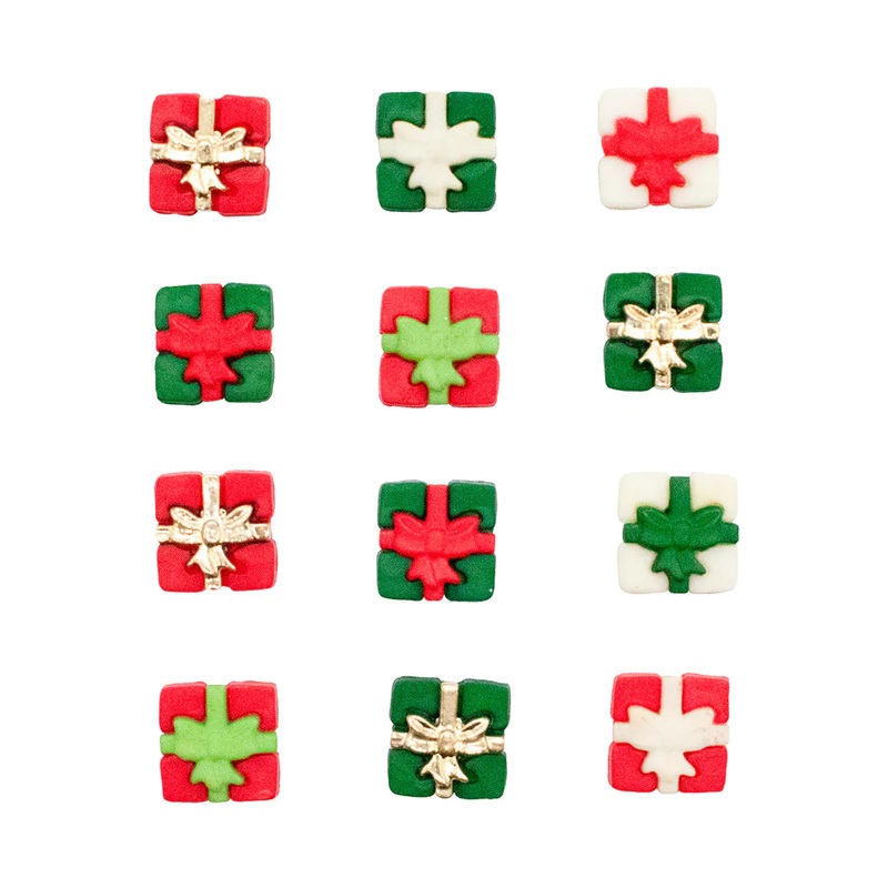 Buttons Galore & More – Buttons – Christmas Collection / Santa’s Gift / 4838