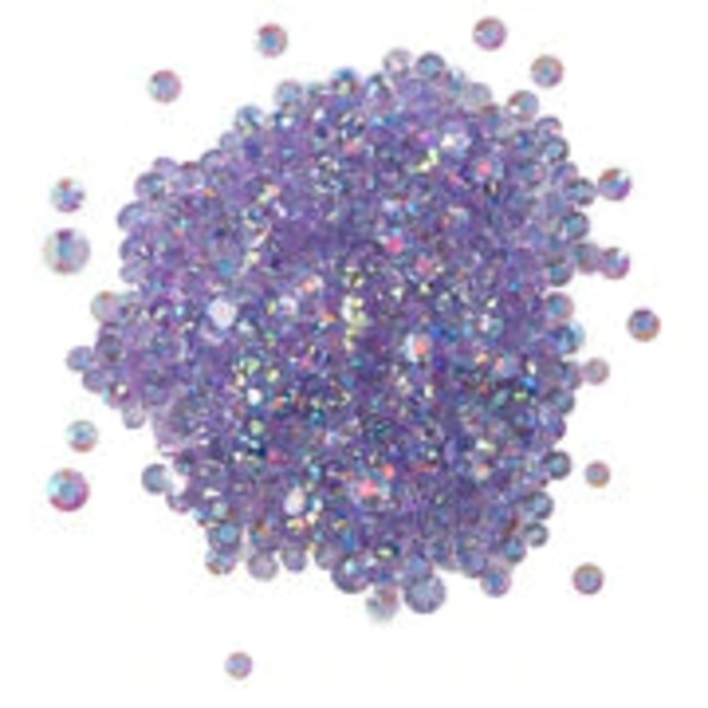 Buttons Galore & More – Shaker Embellishments – Crystalz Rhinestone Embellishments – Grape / CRZ106