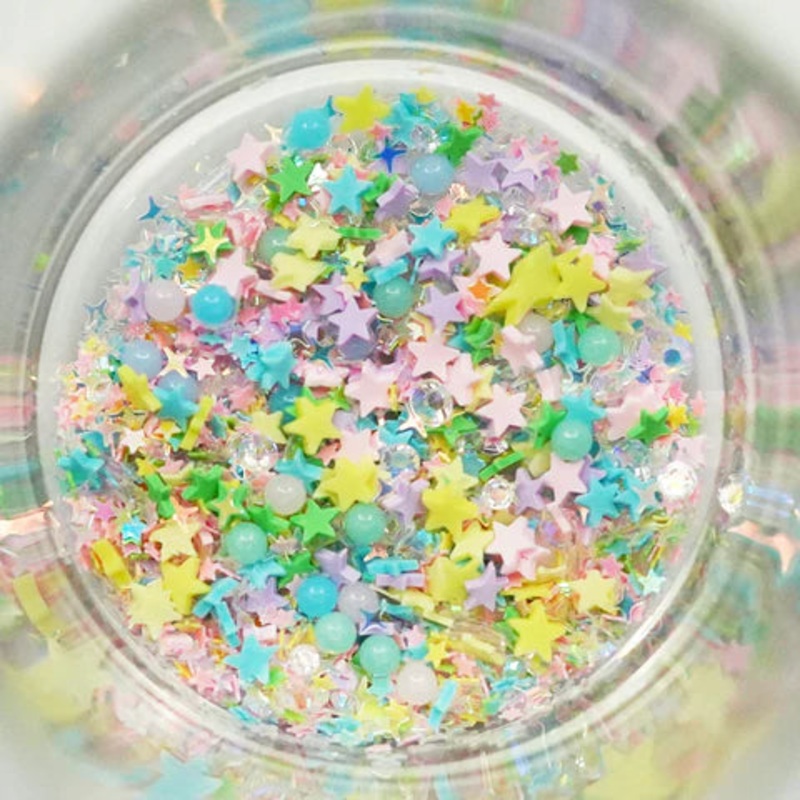 Buttons Galore & More – Shaker Embellishments – Mix Upz – Wish Upon A Star / MXZ107
