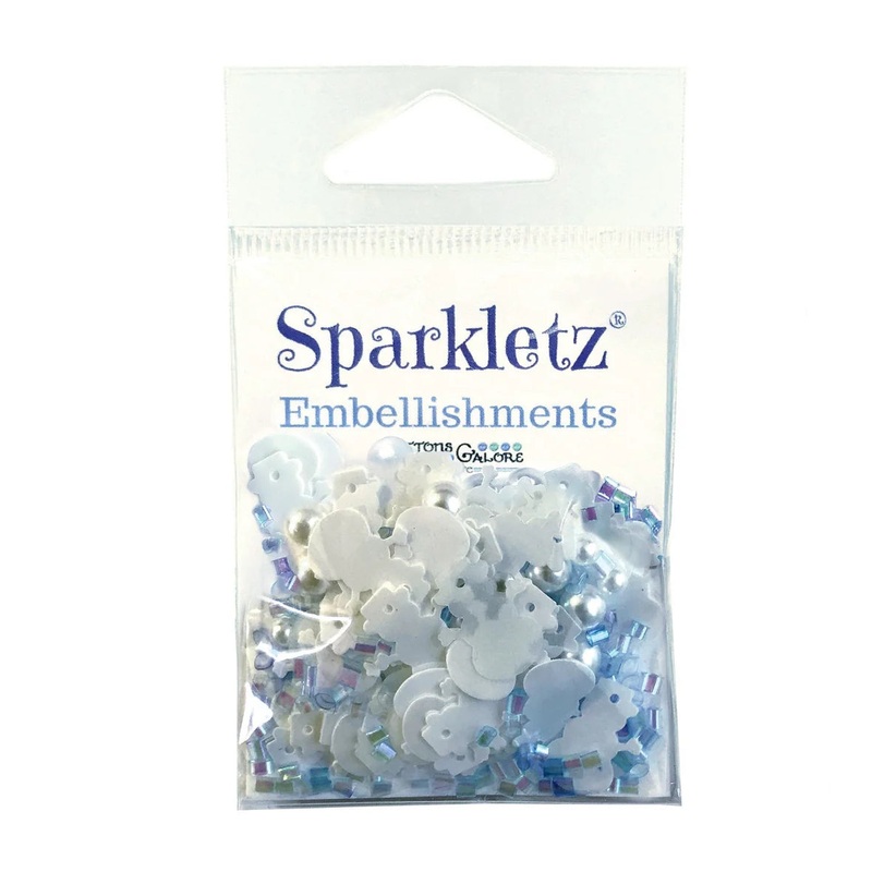 Buttons Galore & More – Shaker Embellishments – Sparkletz – Chill Out / SPK162
