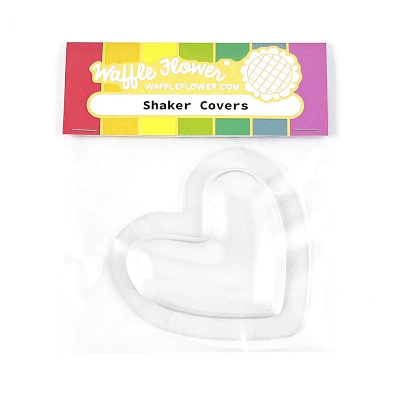 Waffle Flower – Shaker Cover – Puffy Heart