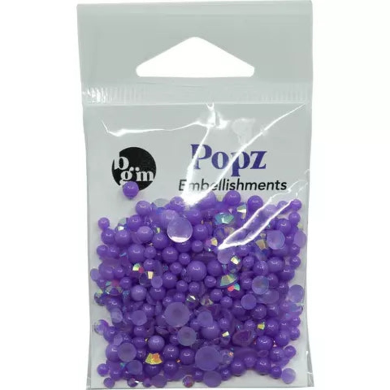 Buttons Galore & More – Shaker Embellishments – Popz – Galaxy / POP100