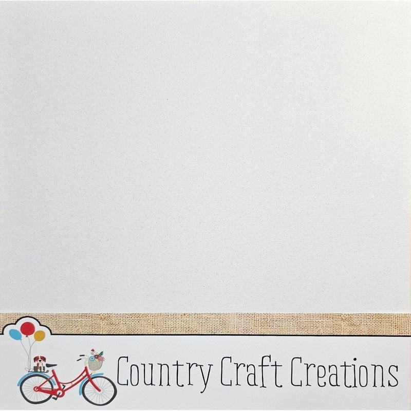 Artisan Cardstock – Linen Speckletone White – 12×12 SINGLE Sheet