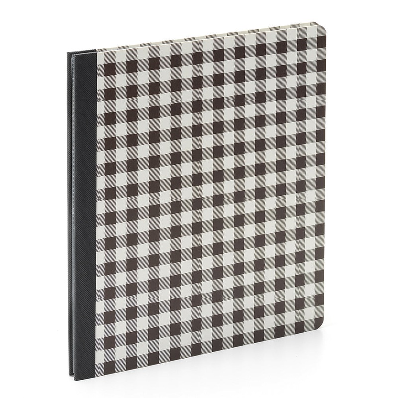 Simple Stories – SN@P! 6×8 Flipbook – Black Buffalo Check