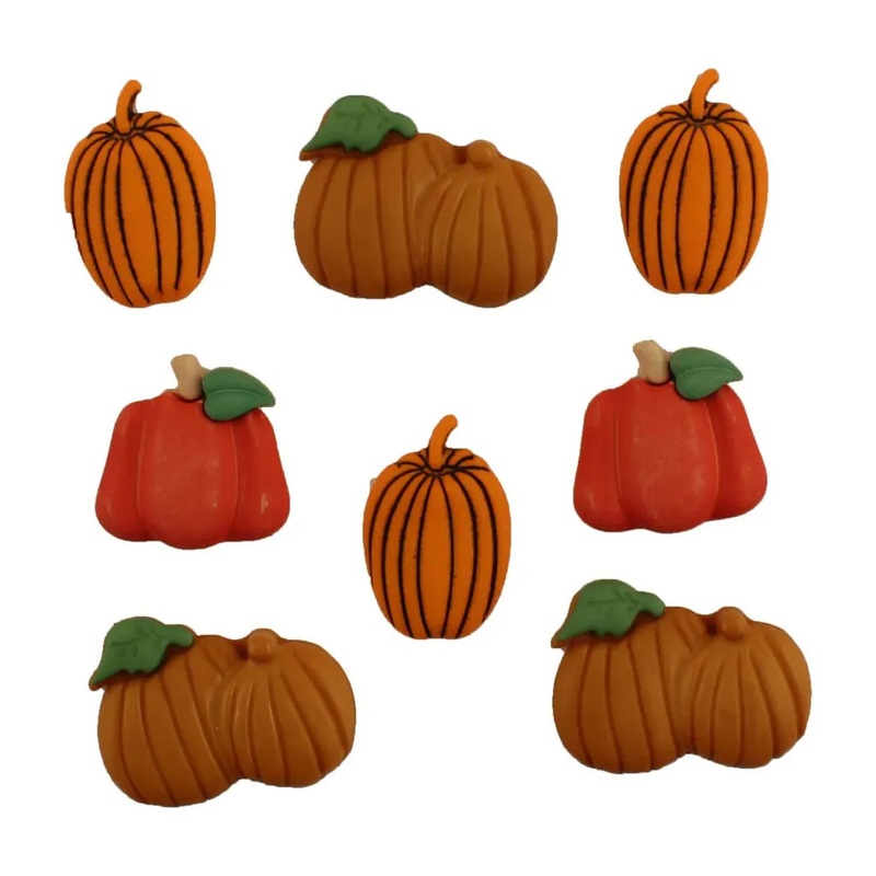Buttons Galore & More – Buttons – Pumpkin Patch / 4620